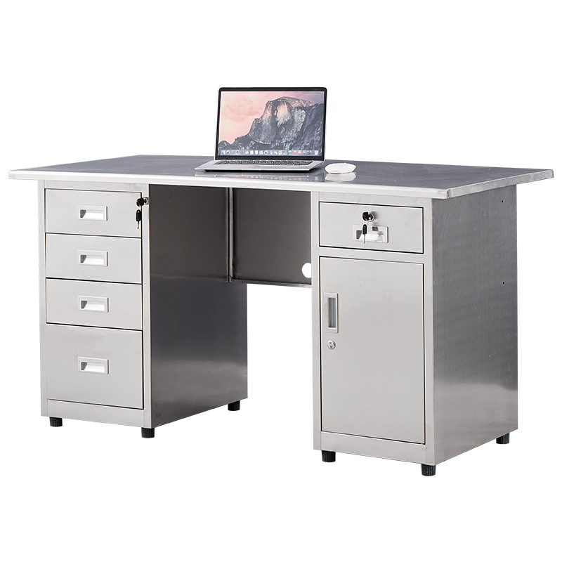 Medical Lab Furniture - Stainless steel computer desk, dust-free workshop,