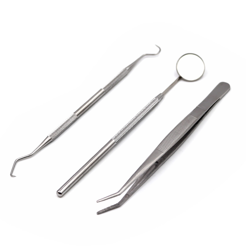 Dental Mirror Probe - Dental Instrument Dentist Kit Tooth Cleaning