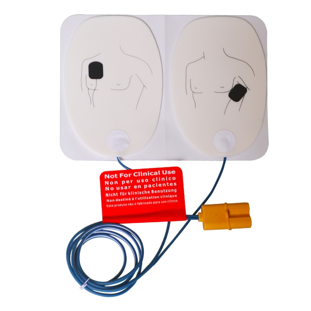 Defibrillator Aed Trainer - 1pair AED Training ECG Defibrillation Electrode
