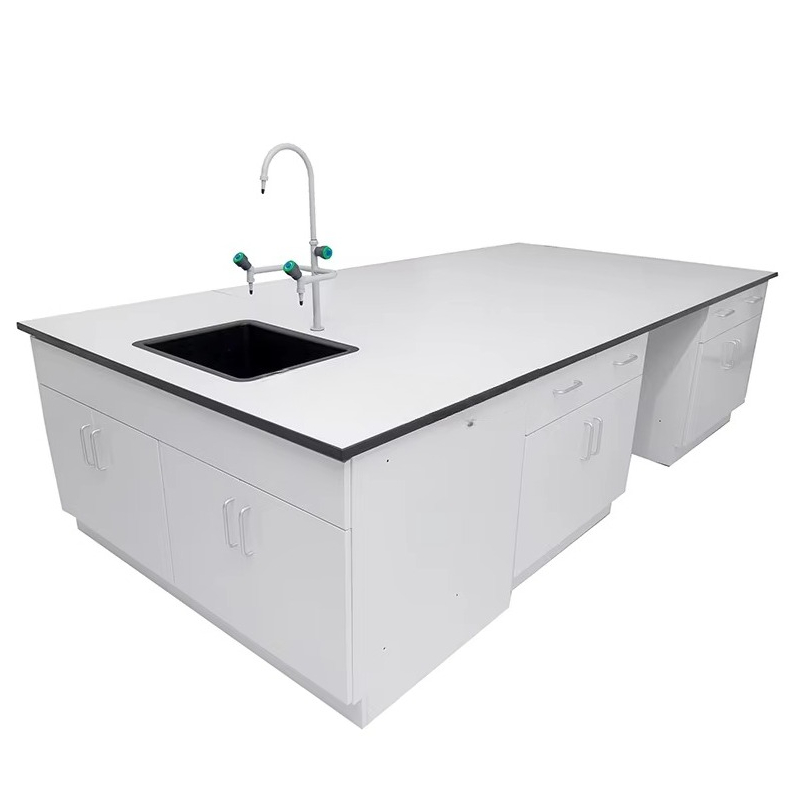 Medical Laboratory - Medical Laboratory Furniture Island Table Electronic