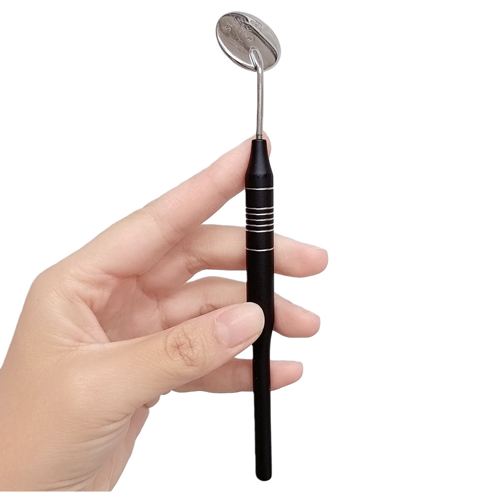 Dental Black & Gold 3Pcs Stain - Dental Mirror Probe review and price