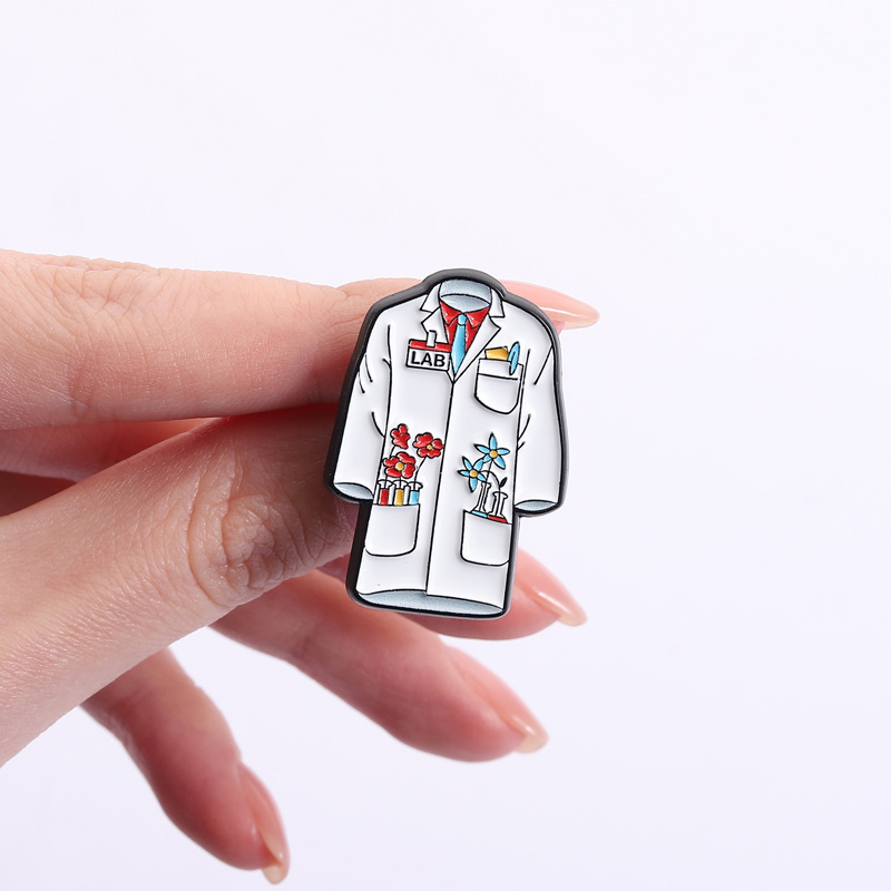 Floral Doctor Nurse Coat Ename - Medical Lab Gifts review and price