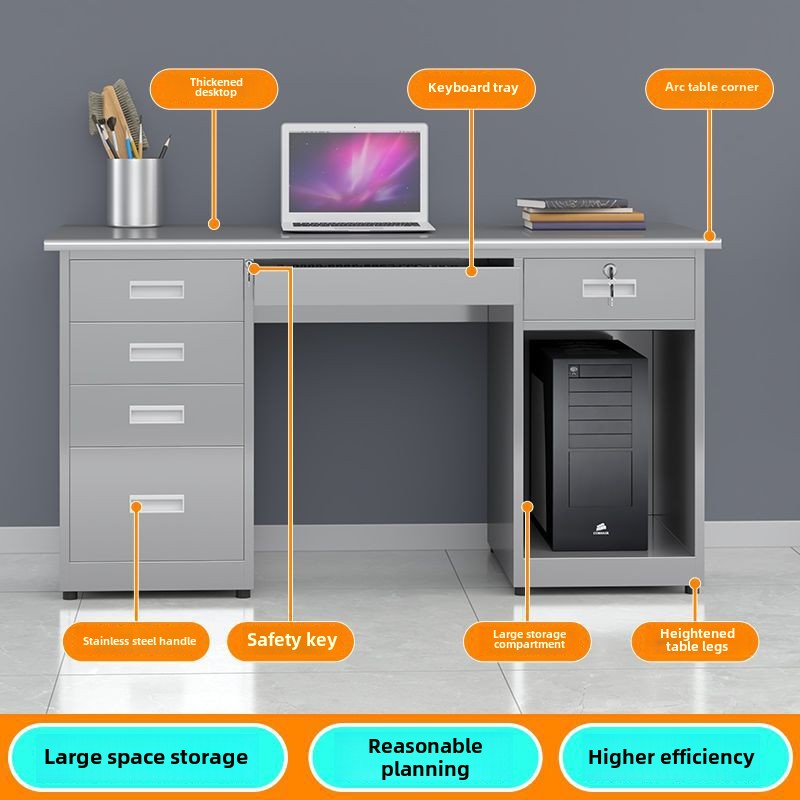 Stainless steel computer desk, - Medical Lab Furniture review and price