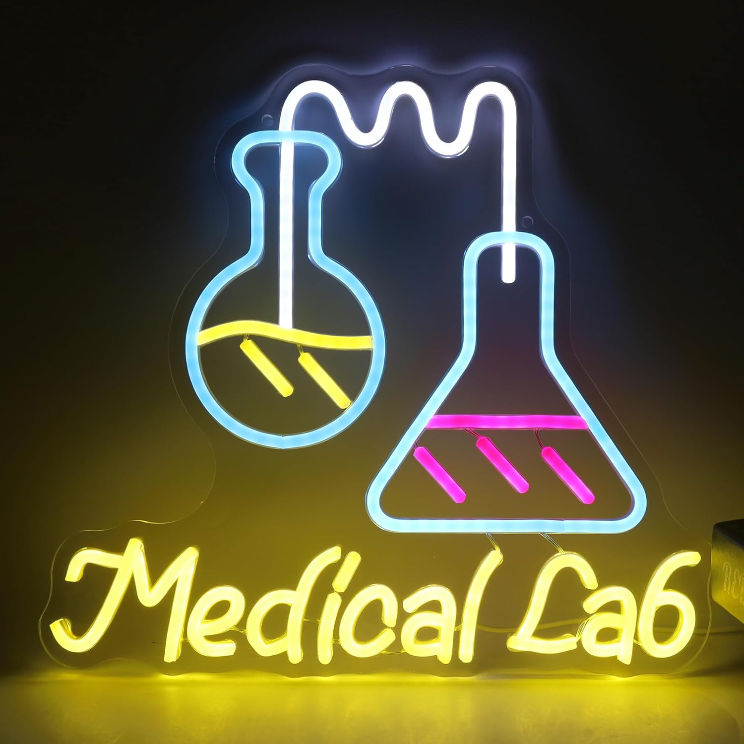 Science Laboratory Neon Sign U - Medical Lab Gifts review and price