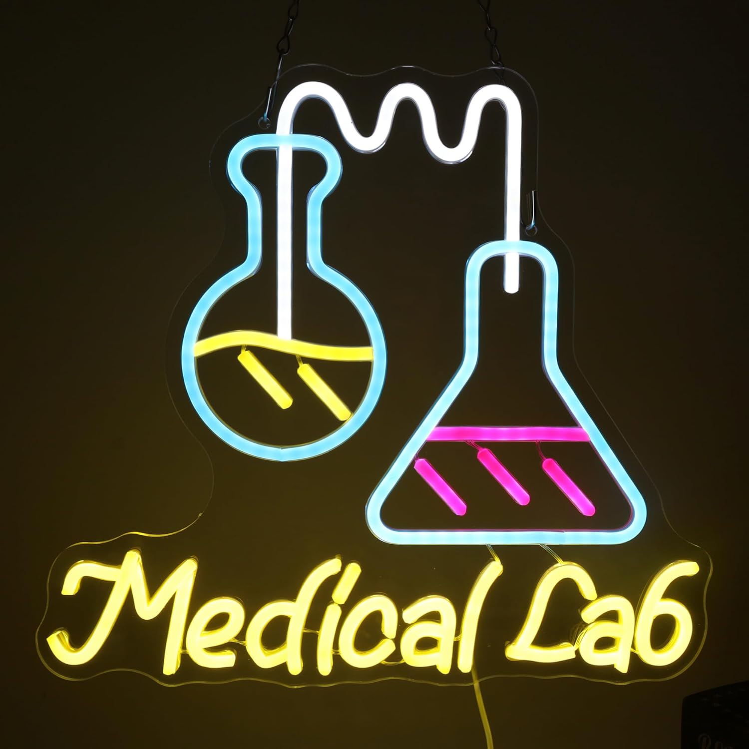 Science Laboratory Neon Sign U - Medical Lab Gifts review and price