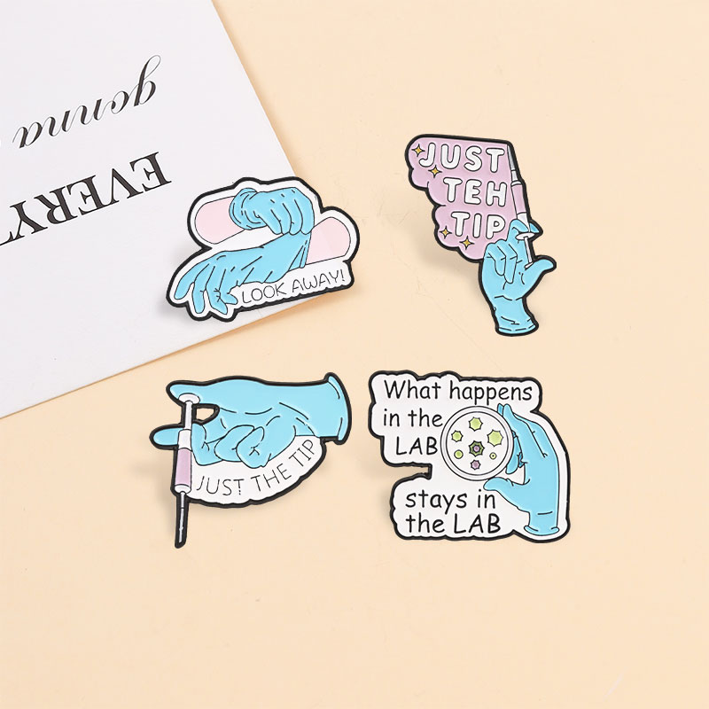 Science Lab Enamel Pins Just T - Medical Lab Gifts review and price