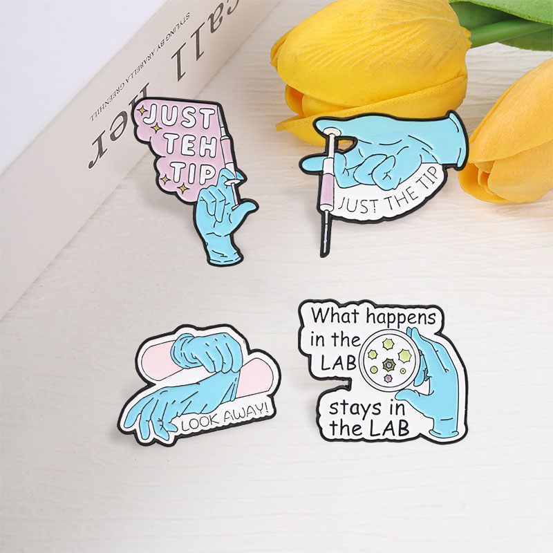 Science Lab Enamel Pins Just T - Medical Lab Gifts review and price