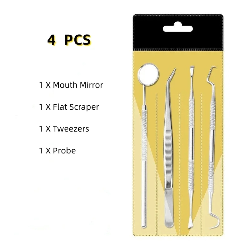 3pcs/4pcs Stainless Steel Dent - Dental Mirror Probe review and price