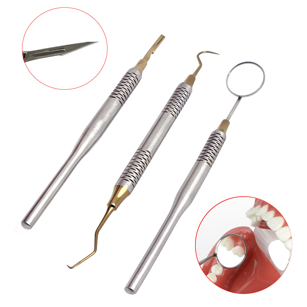 1Pcs Dentist Teeth Cleaning To - Dental Mirror Probe review and price