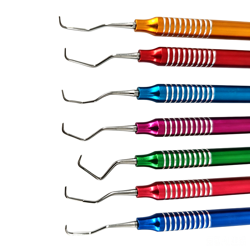 7PCS Color Dental Gracey Curet - Dental Mirror Probe review and price
