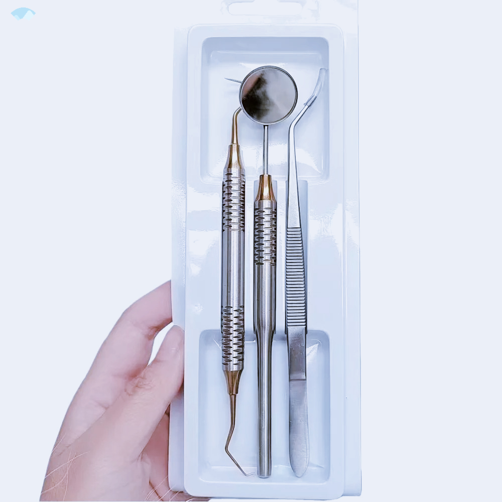 Black Gold 3Pcs Dental Instrum - Dental Mirror Probe review and price