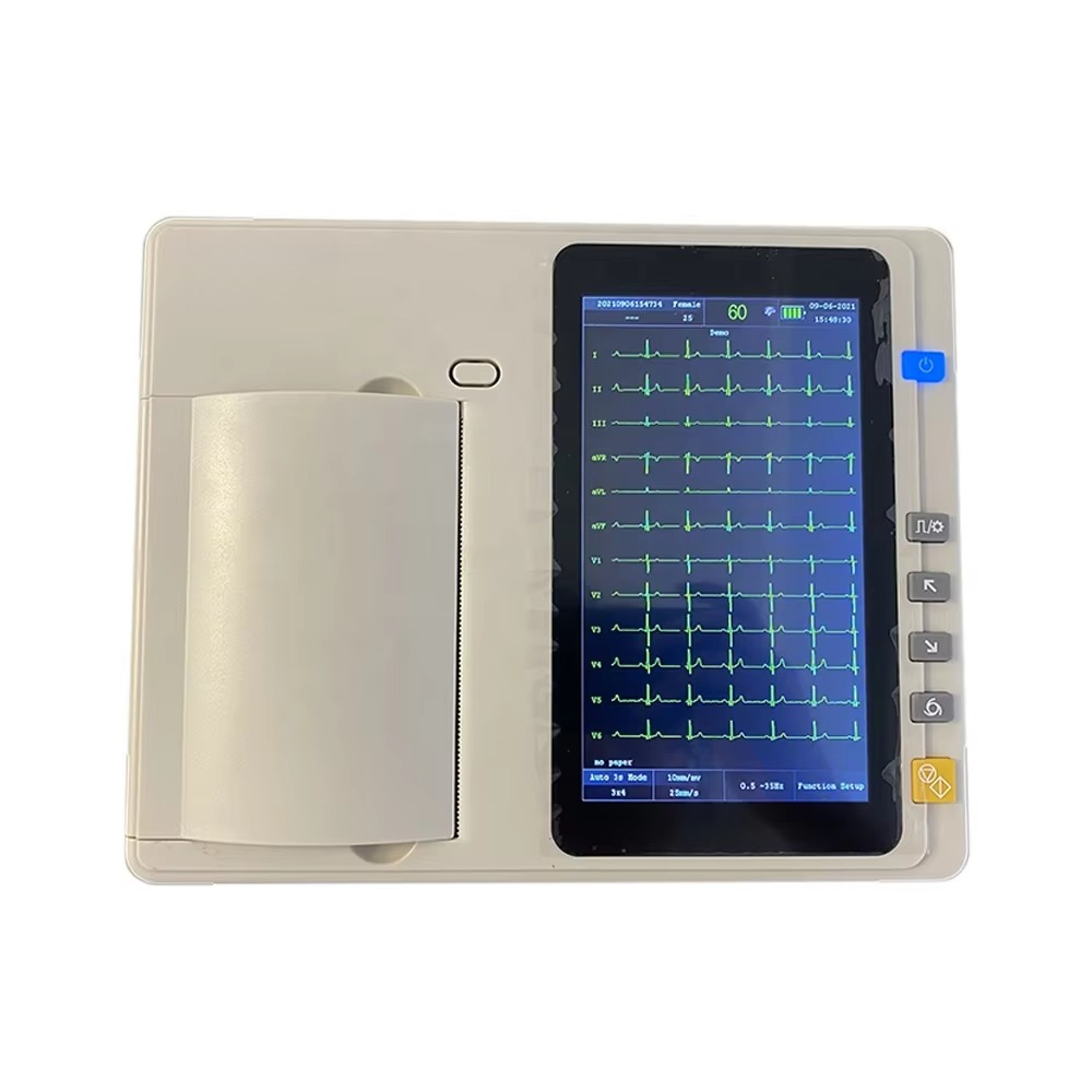 Portable 12 Lead 3/6/12 Channe - Ekg Ecg Machine Portable review and price