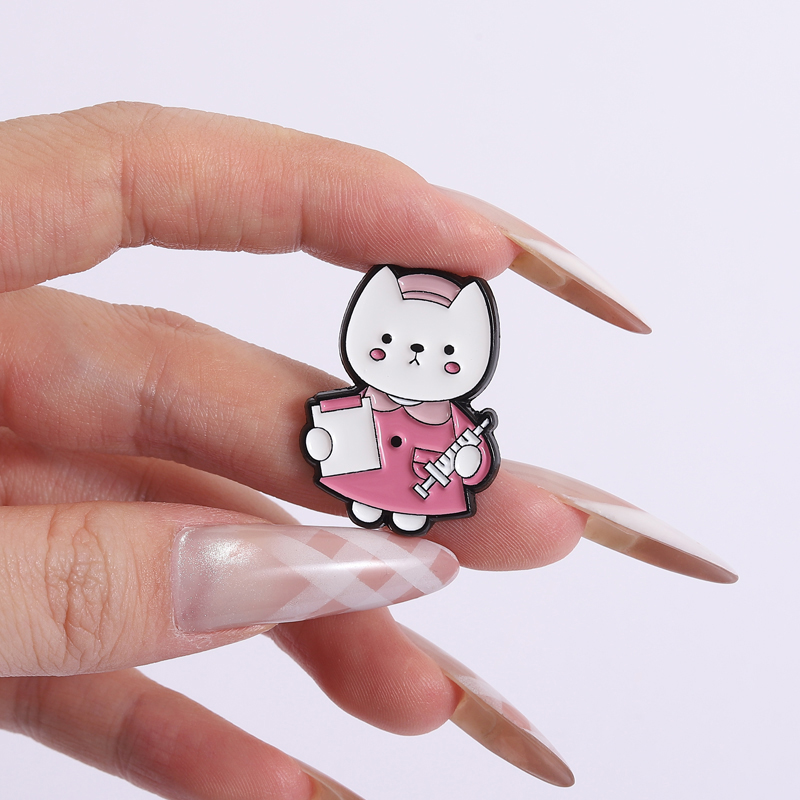 Nurse Lab Cats Enamel Pins Cus - Medical Lab Gifts review and price
