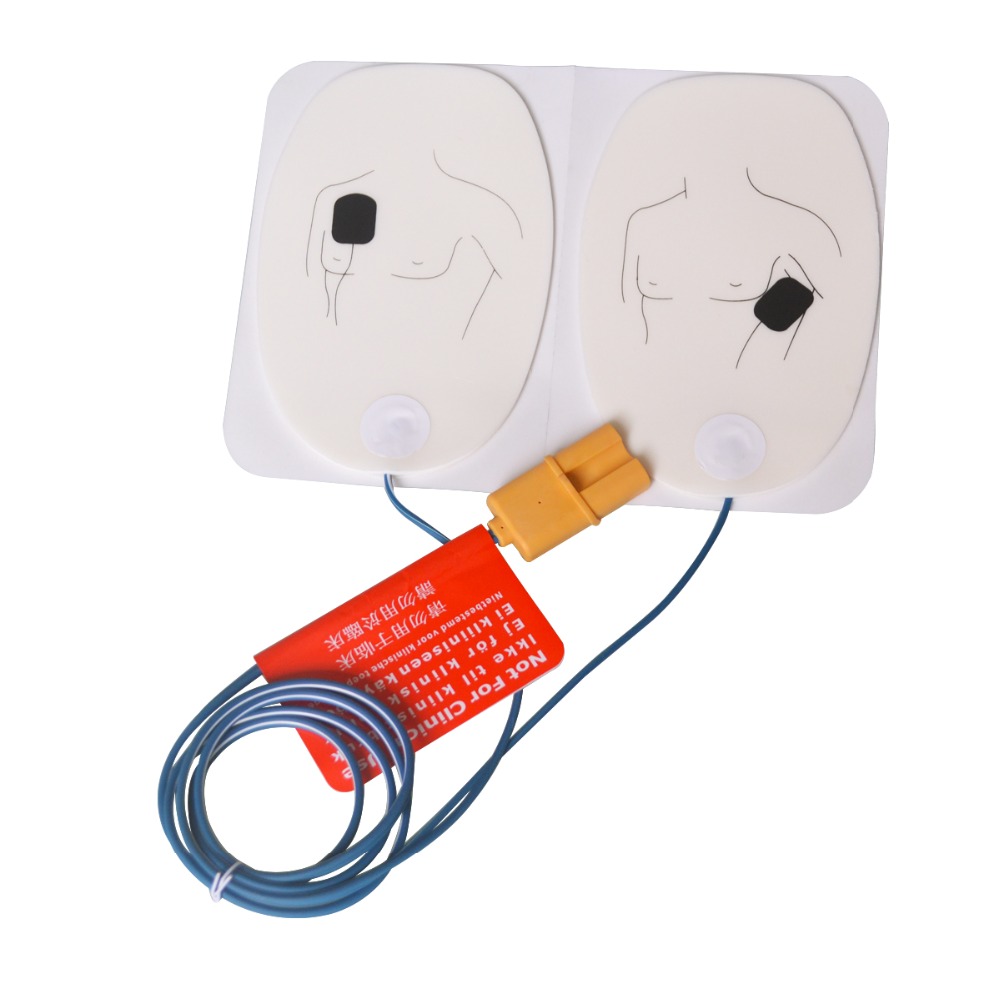 1pair AED Training ECG Defibri - Defibrillator Aed Trainer review and price