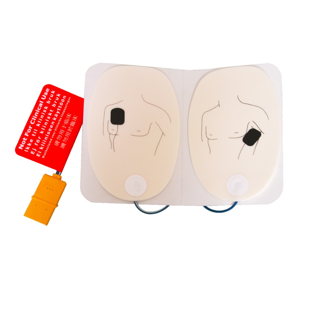 1pair AED Training ECG Defibri - Defibrillator Aed Trainer review and price