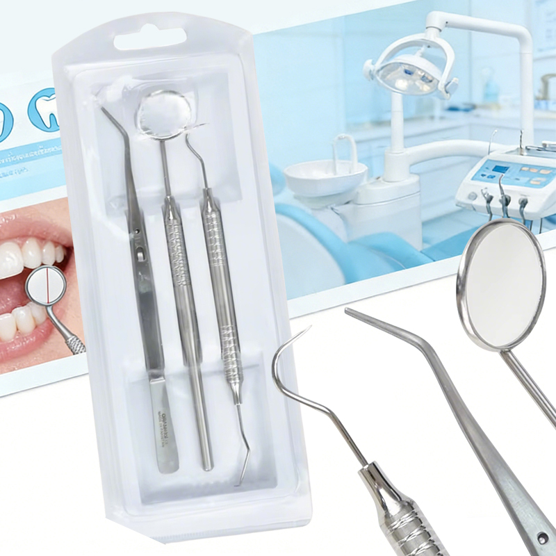 3Pcs Dental Stainless Steel Mi - Dental Mirror Probe review and price